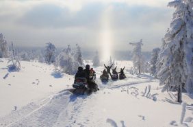 поїздки на снігоходах славське