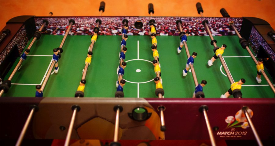 Настільний футбол - ігри дозвілля в готелі Вежа Ведмежа