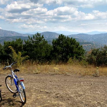 Bicycle tour in the Carpathians