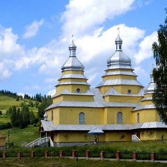 Церква в Карпатах, Славське - Волосянка, вінчання в Карпатах